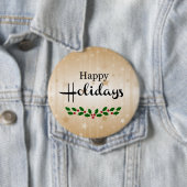 Happy Holidays Button (Beispiel)