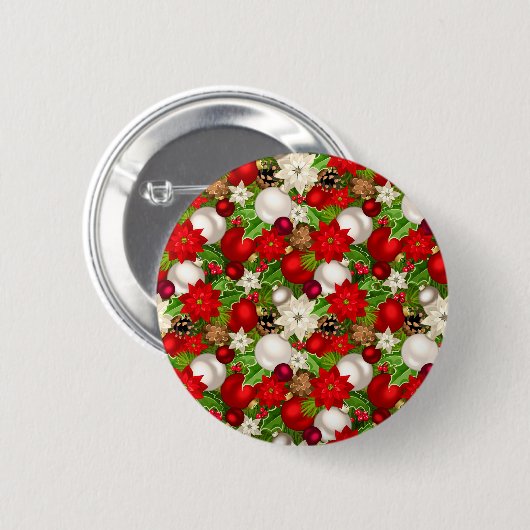 Happy Holidays Button (Vorne & Hinten)