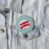 Happy Holidays Button (Beispiel)