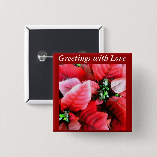 Happy Holidays_ Button (Vorne & Hinten)