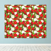 Happy Holidays Canvas Print Leinwanddruck (Insitu (Holzboden))
