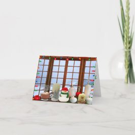 Happy Holidays Card Dankeskarte