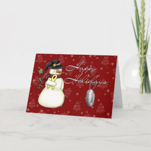 Happy Holidays Card Feiertagskarte