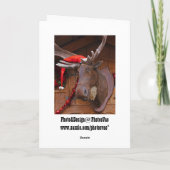 Happy Holidays Card Feiertagskarte (Rückseite)
