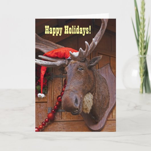 Happy Holidays Card Feiertagskarte (Vorderseite)