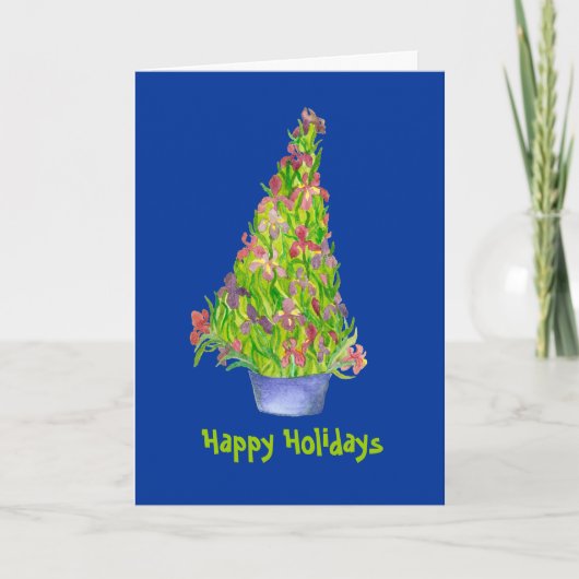Happy Holidays Card Feiertagskarte (Vorderseite)