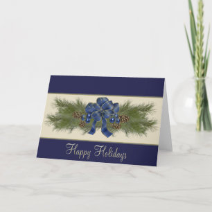 Happy Holidays Card Feiertagskarte
