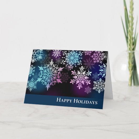 Happy Holidays Card Karte (Vorderseite)