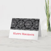 Happy Holidays Card Karte (Vorderseite)