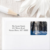 Happy Holidays Card Umschlag Stickers (Insitu)