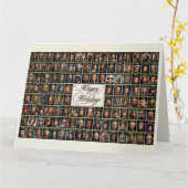 Happy Holidays Cards aus der Schwarzen Geschichte Karte (Gelbe Blume)