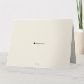 Happy Holidays Cards aus der Schwarzen Geschichte Karte (Rückseite)