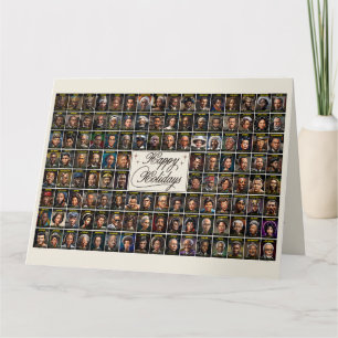 Happy Holidays Cards aus der Schwarzen Geschichte Karte