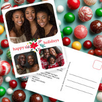 Happy Holidays Christmas CUSTOM 3 Fotos