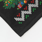 Happy Holidays Christmas Hanukkah Kwanzaa Happy Ne Fleecedecke (Ecke)