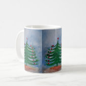Happy Holidays Christmas Tree Tasse (Vorderseite Links)