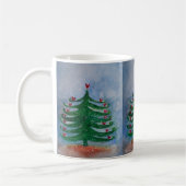 Happy Holidays Christmas Tree Tasse (Links)