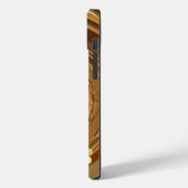 Happy Holidays Circle Art Print/Design Case-Mate iPhone Hülle (Rückseite / Links)