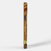 Happy Holidays Circle Art Print/Design Case-Mate iPhone Hülle (Rückseite / Rechts)