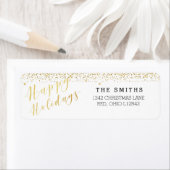 Happy Holidays Classic Typografie & Glitzer (Insitu)