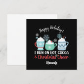 Happy Holidays - Cocoa & Christmas Cheer (Vorne/Hinten)