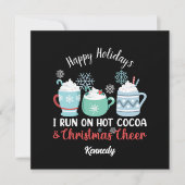 Happy Holidays - Cocoa & Christmas Cheer (Vorderseite)