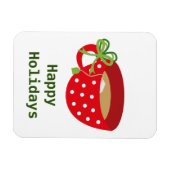 Happy Holidays Cosy Tee Magnet (Horizontal)