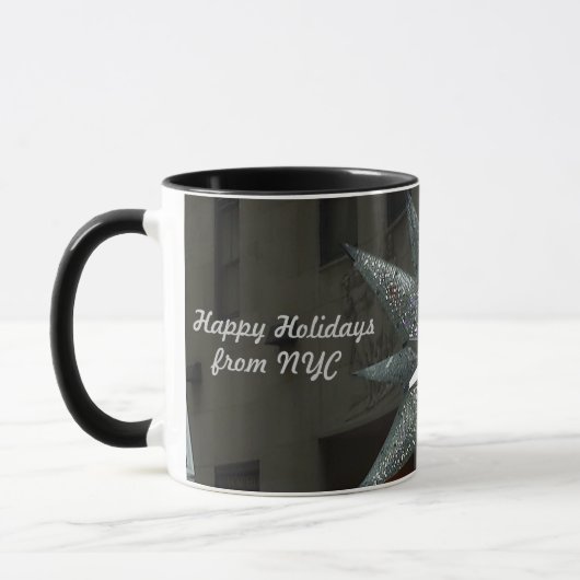 Happy Holidays Crystal Star Tasse (Links)