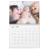 Happy Holidays Custom 12 Fotos monatlich Kalender (Mär 2026)