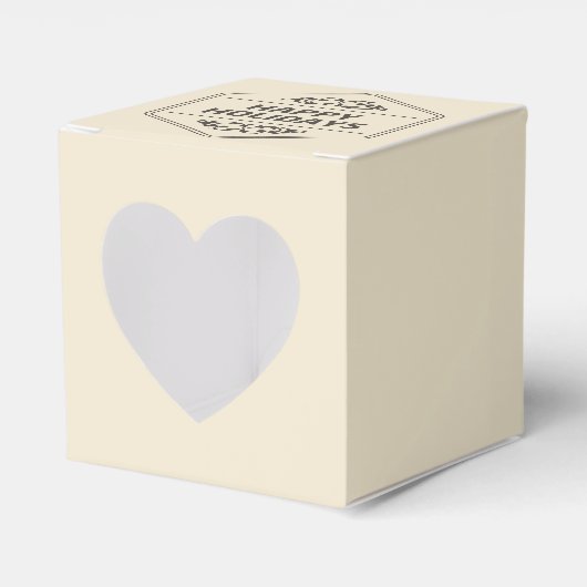 Happy Holidays Custom Background Geschenkschachtel (Vorderseite)