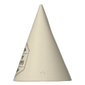 Happy Holidays Custom Background Partyhütchen (Rechts)