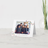 Happy Holidays Custom Foto Faltschachtel Weihnacht Karte (Vorderseite)