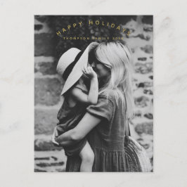 Happy Holidays Custom Foto Weihnachten