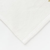 Happy Holidays Custom Foto Weihnachten Fleecedecke (Ecke)