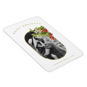 Happy Holidays Custom Foto Weihnachten Magnet (Rechte Seite)