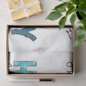Happy Holidays Customize Seidenpapier (Geschenk)