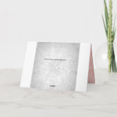 Happy Holidays Distance Mama Weihnachten Karte (Rückseite)