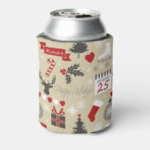 Happy Holidays Dosenkühler (Kanne Rückseite)