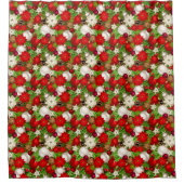 Happy Holidays Duschvorhang (Vorderseite)