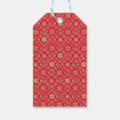 Happy Holidays Einfache Minimalistische Script-Sno Geschenkanhänger (Rückseite)