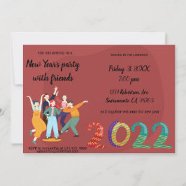 Happy Holidays Einladung