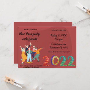 Happy Holidays Einladung