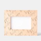 Happy Holidays Etched Wood Typografy Timeless Joy Geätzte Rahmen (Vorderseite)