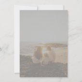 Happy Holidays Family 2 Foto Moderne Weihnachten (Rückseite)