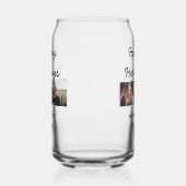 Happy holidays father son Christmas photo family n Dosenglas (Rechts)