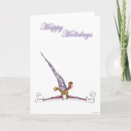 Happy Holidays Feiertagskarte