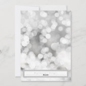 Happy Holidays Feiertagskarte (Rückseite)