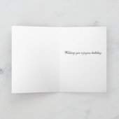 Happy Holidays Feiertagskarte (Innenseite)