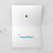 Happy Holidays Feiertagskarte (Innenseite)
