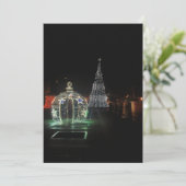 Happy Holidays Feiertagskarte (Stehend Vorderseite)